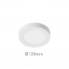 Plafón LED circular superficie 8W 120º- IP20-Interior