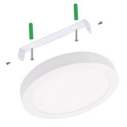 Plafón LED circular superficie 8W 120º- IP20-Interior