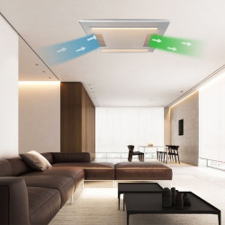 Panel LED 60x60 con sistema de filtrado de aire - Lámpara Philips UV-C Germicida