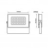 Foco Proyector LED 30W AVANT OSRAM CHIP DURIS E 2835
