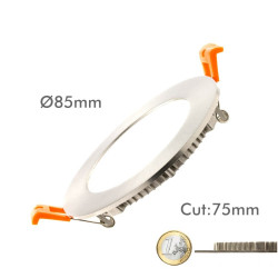 Placa LED Slim Circular 5W...