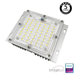 Módulo Optico LED 10W-65W Philips Driver Programable BRIDGELUX Chip SMD5050 8D para Farola