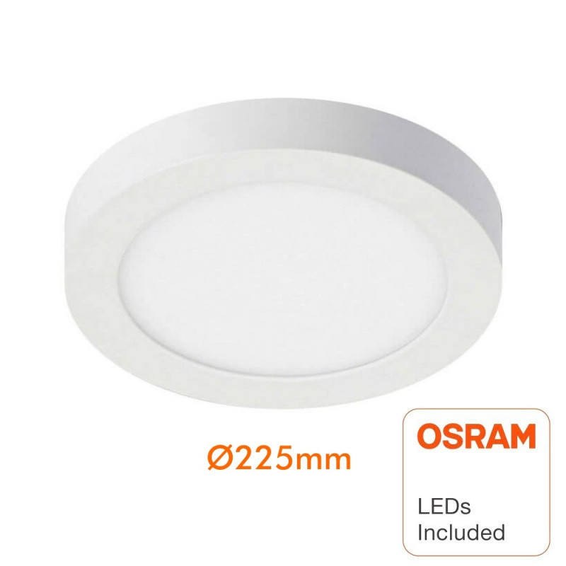 Plafón LED circular superficie 20W - OSRAM CHIP DURIS E 2835