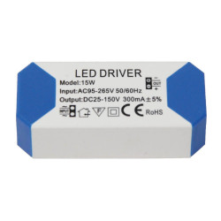 Driver para luminarias LED de 15W 300mA