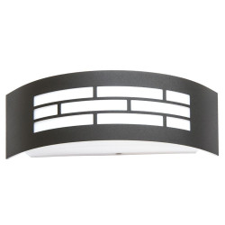 Aplique LED E27 GOTEMBURGO GRIS Exterior