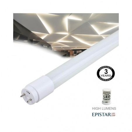 Tubo MAX LED 22W Cristal 150cm 300º - ALTA LUMINOSIDAD