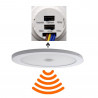 Plafón LED Superficie circular 20W Detector de Movimiento - CCT - OSRAM CHIP DURIS E 2835
