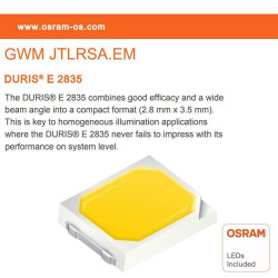 Downlight LED 20W - OSRAM CHIP DURIS E 2835 - CCT - UGR17